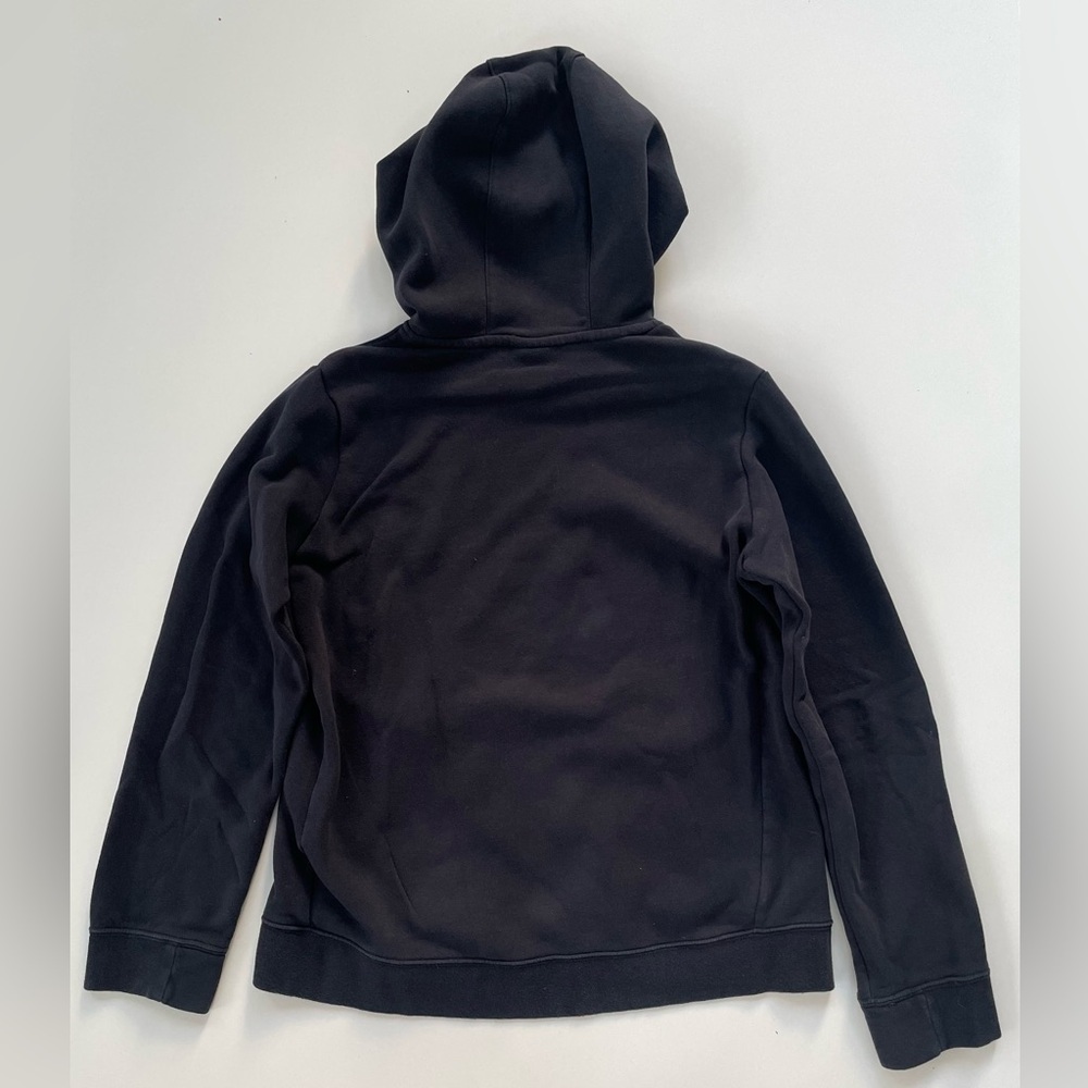 Nike Sportswear Girls Black White Hoodie Pull Over Athletic Oversized Size XL - Picture 2 of 8